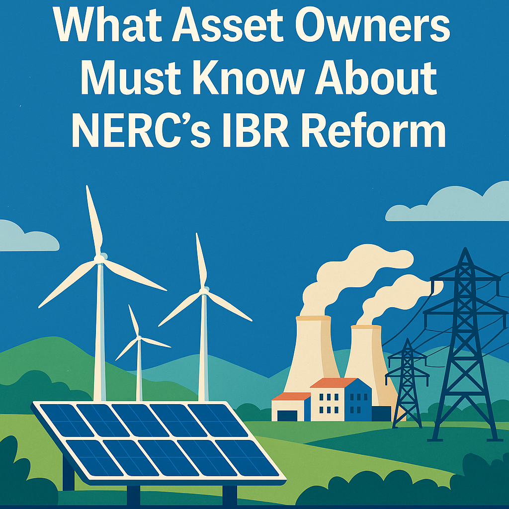 What Asset Owners Must Know About NERC’s IBR Reform