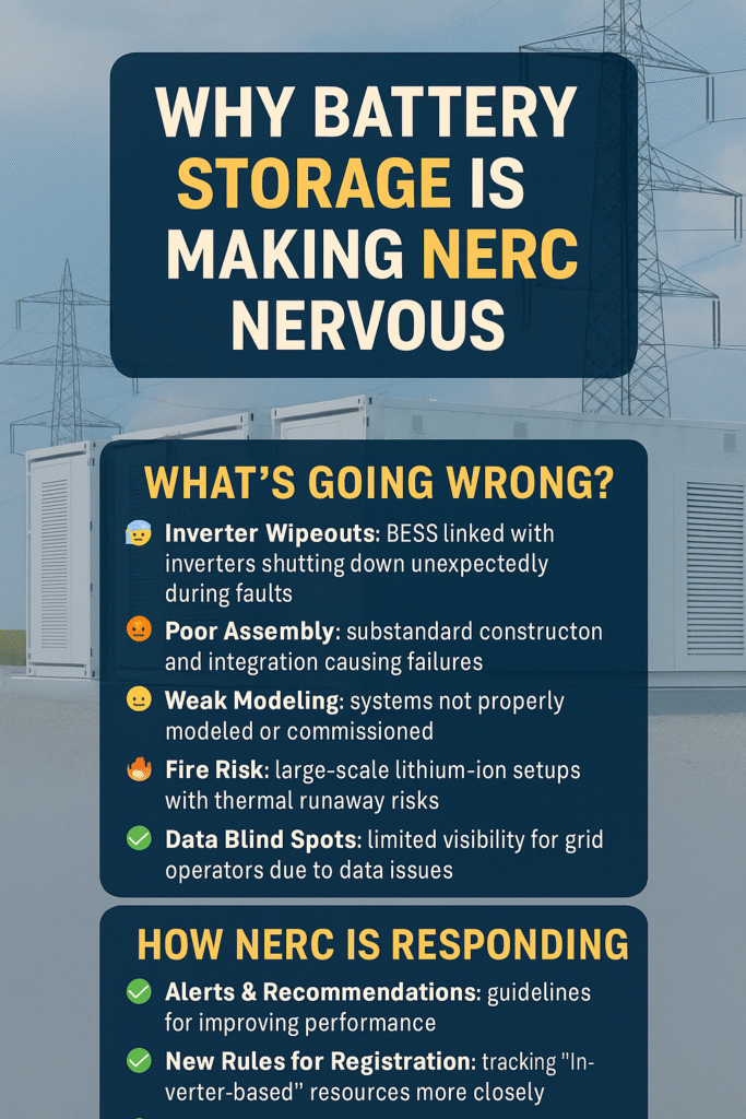 GO-IBR.com Why is NERC getting Nervous about Batteries?