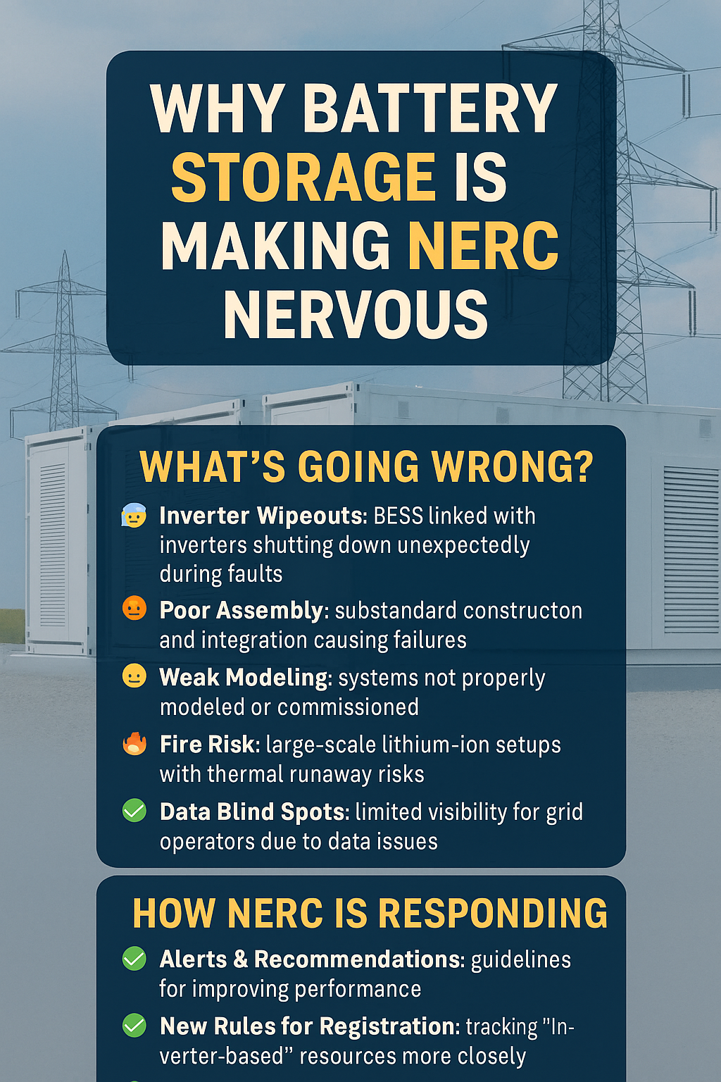 GO-IBR.com Why is NERC getting Nervous about Batteries?