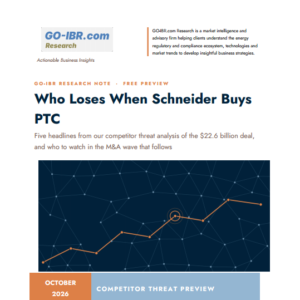 Research Note Schneider Buys PTC Competitors Preview (Free)