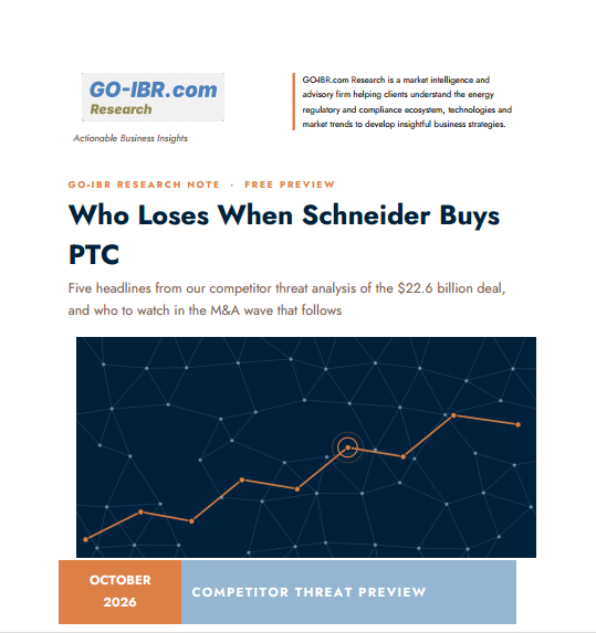 Research Note Schneider Buys PTC Competitors Preview (Free)